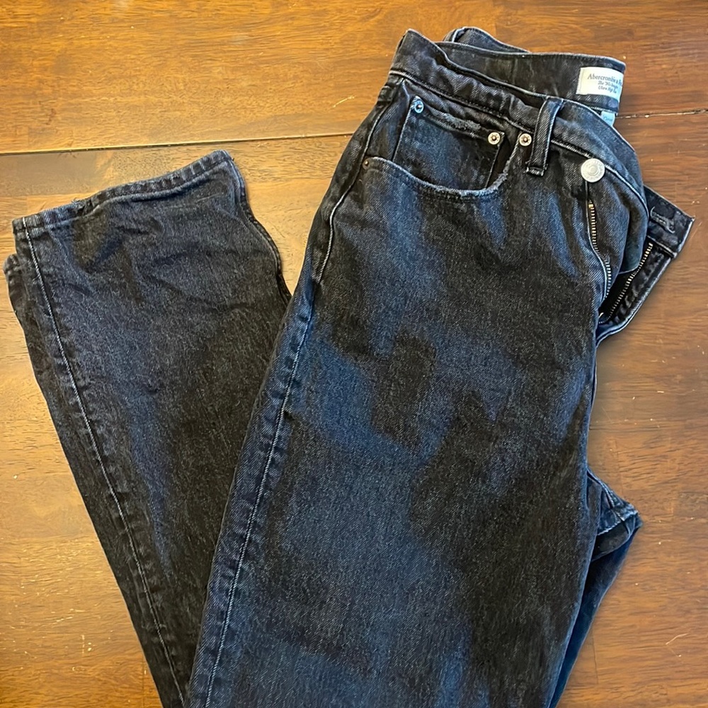 Abercrombie and Fitch 90s Straight Ultra High Rise - 29S/8S, Curve Love